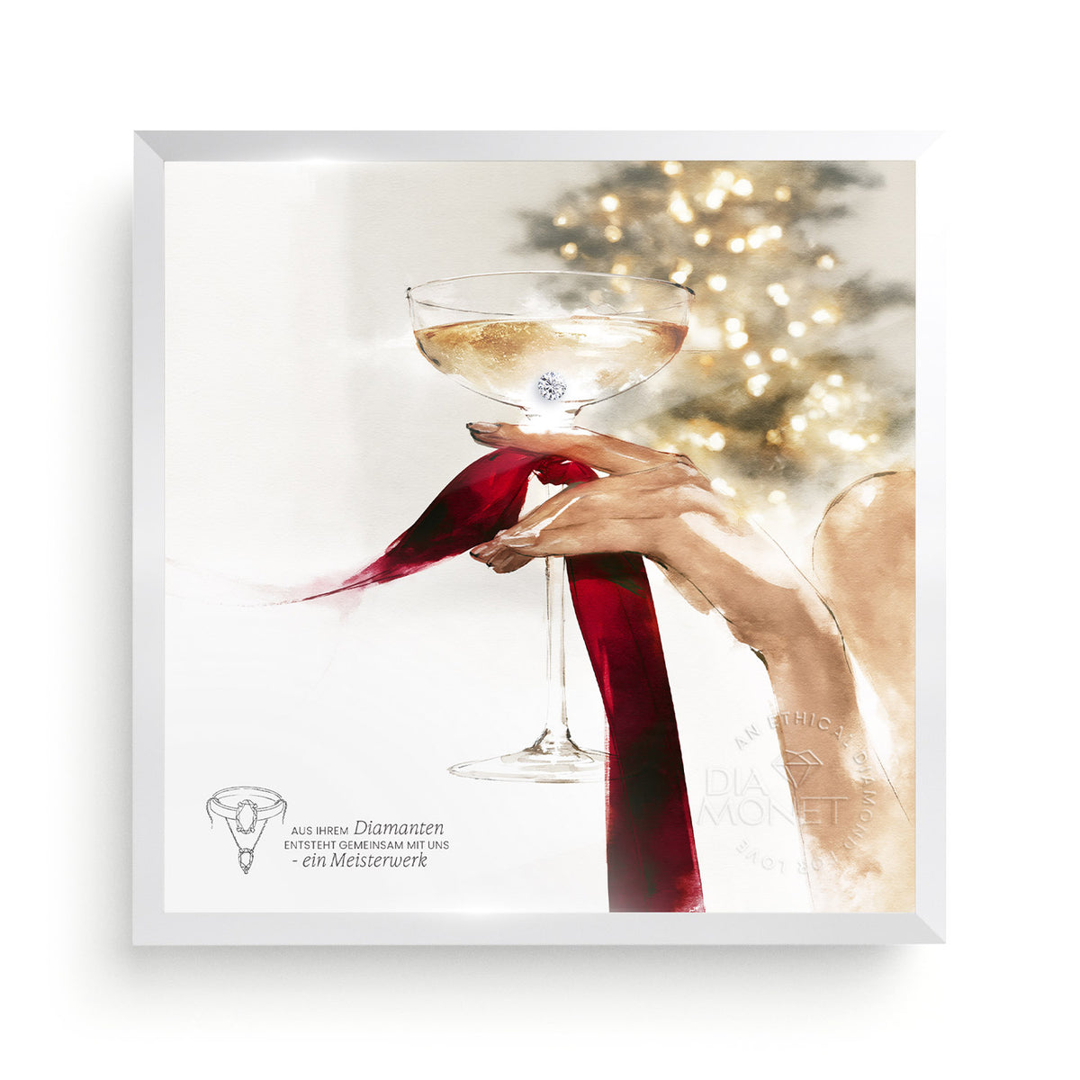THE PRESENT Soirée · Personalisiertes Diamantgeschenk