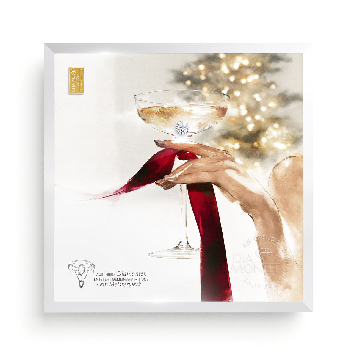 THE PRESENT Soirée · Personalisiertes Diamantgeschenk