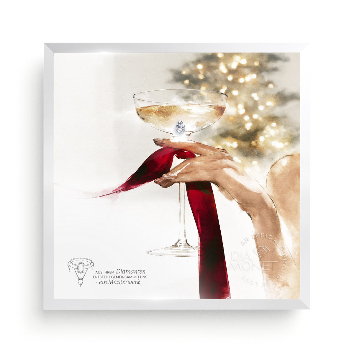 THE PRESENT Soirée · Personalisiertes Diamantgeschenk