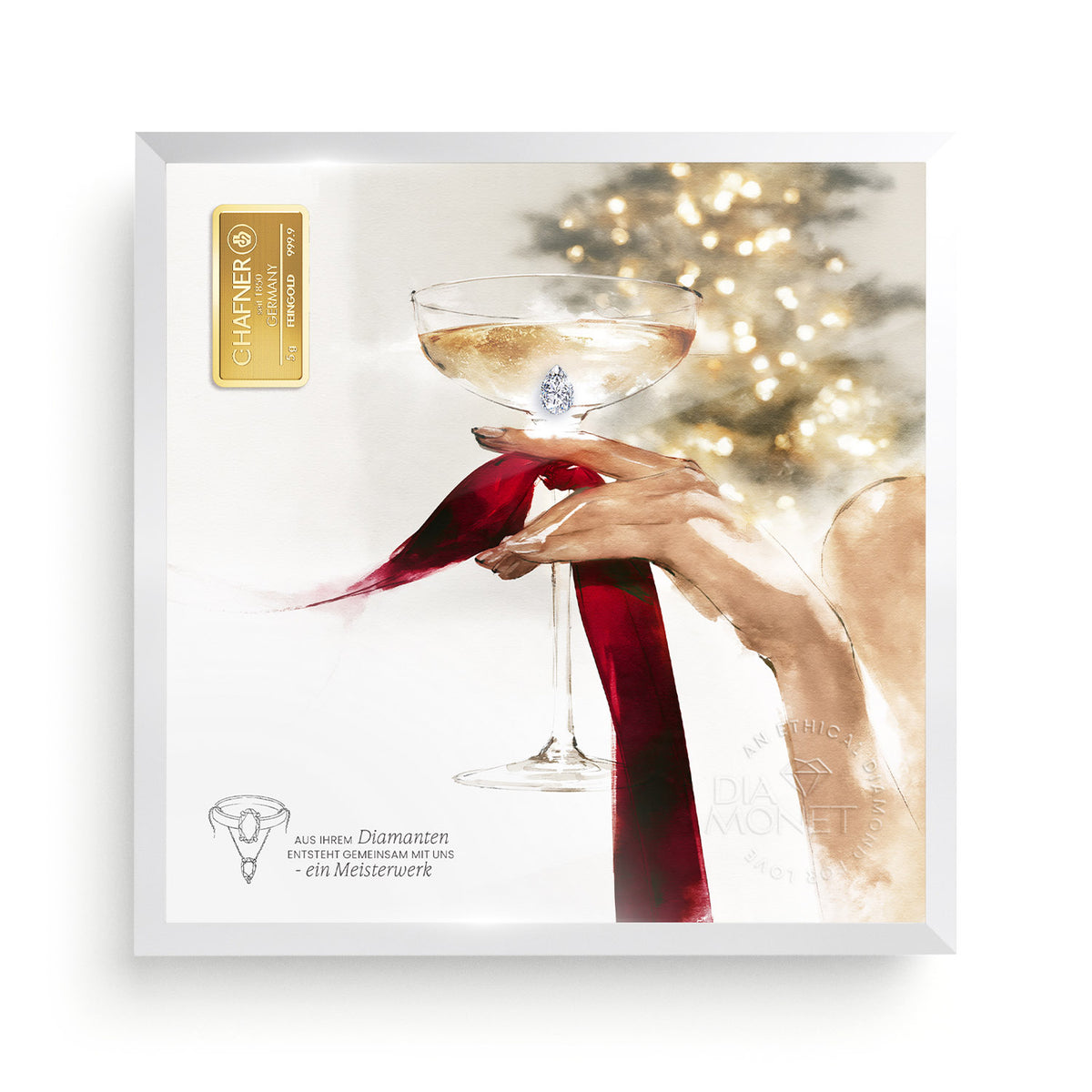 THE PRESENT Soirée · Personalisiertes Diamantgeschenk