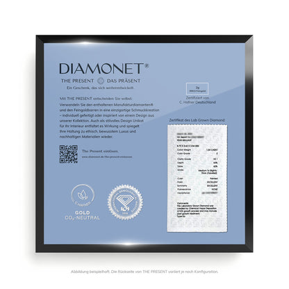 THE PRESENT &quot;Cheers to You&quot; im Aluminium Rahmen schwarz