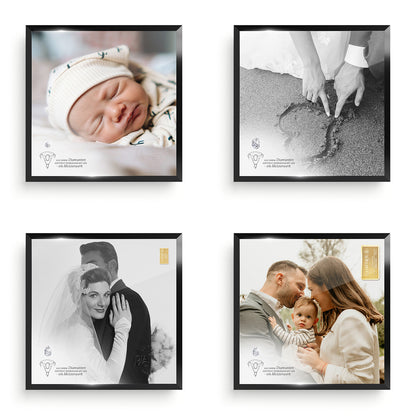 THE PRESENT mit Ihrem persönlichen Foto · Personalisiertes Diamantgeschenk