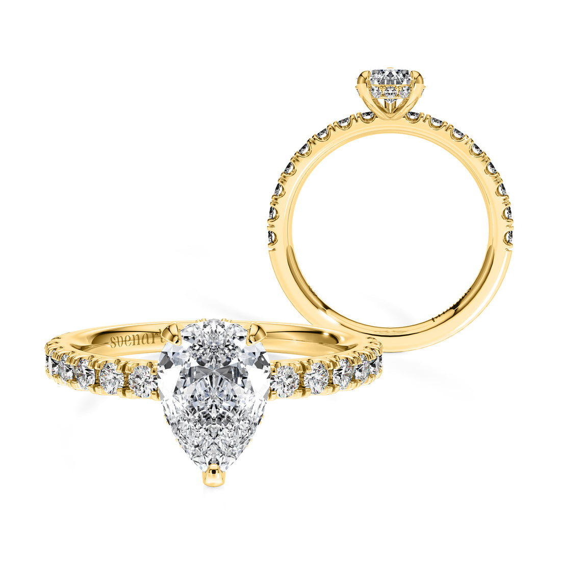 AVA Ring ab 1.00 ct. Lab Grown Diamond