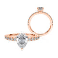 AVA Ring ab 0.50 ct. Lab Grown Diamond