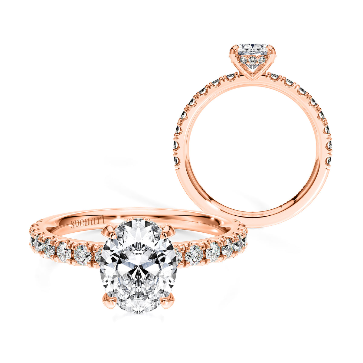 OLIVIA Ring ab 0.50 ct. Lab Grown Diamond
