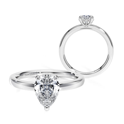 AVA Ring ab 0.50 ct. Lab Grown Diamond