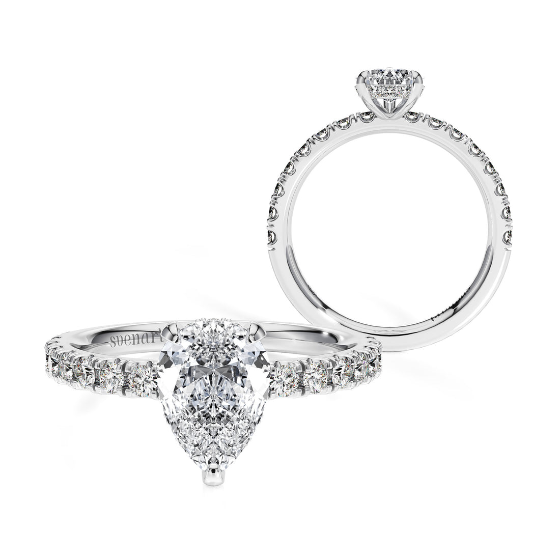 AVA Ring ab 1.00 ct. Lab Grown Diamond