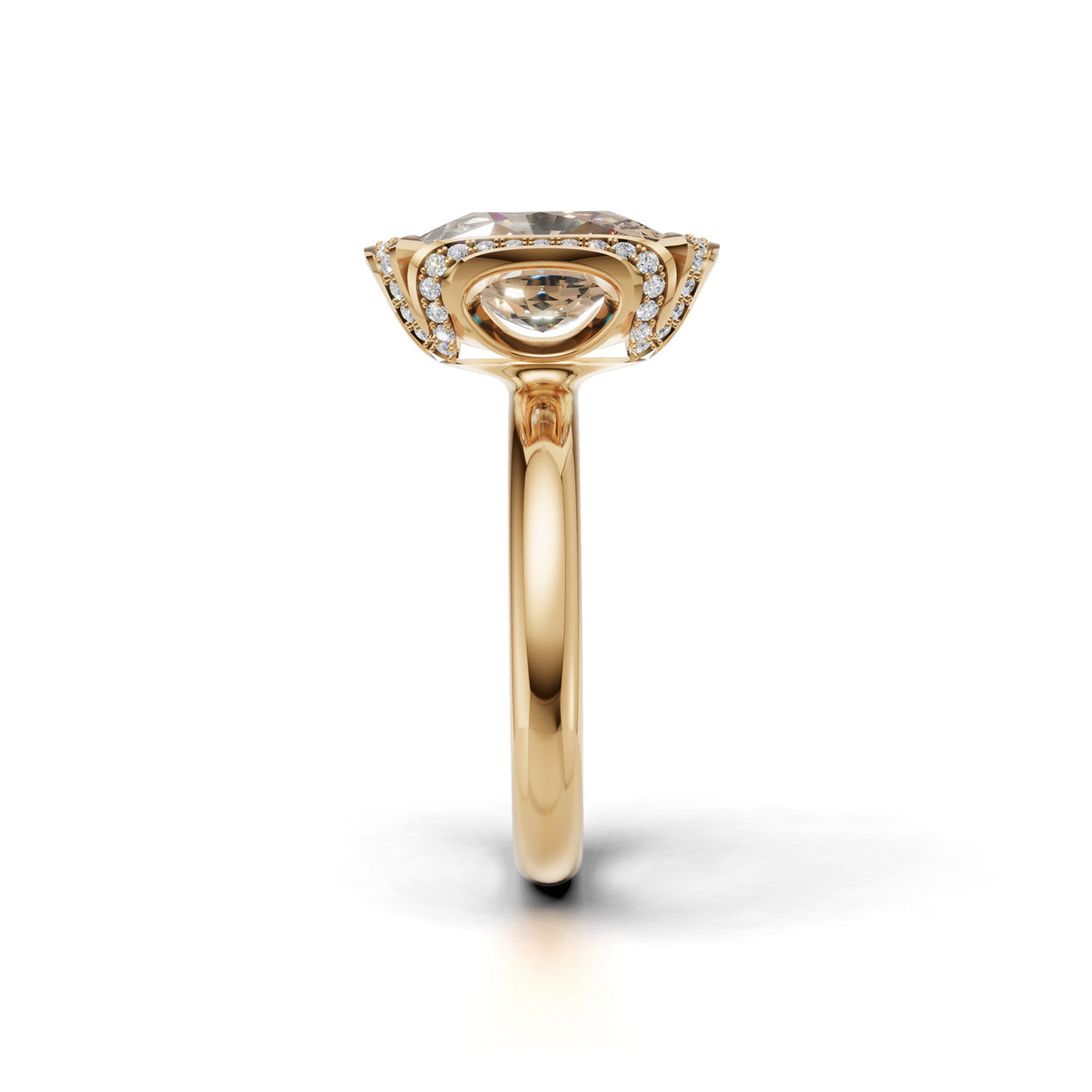 CALYX Ring mit 3.52 ct. Lab Grown Diamond