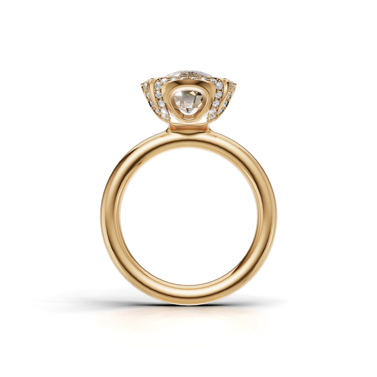 CALYX Ring mit 3.52 ct. Lab Grown Diamond