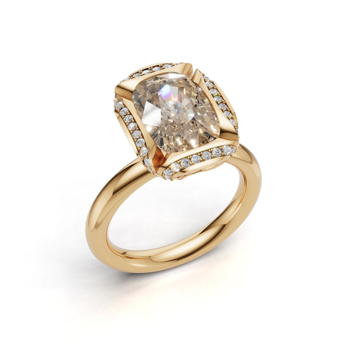 CALYX Ring mit 3.52 ct. Lab Grown Diamond