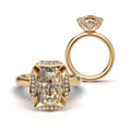 CALYX Ring mit 3.52 ct. Lab Grown Diamond