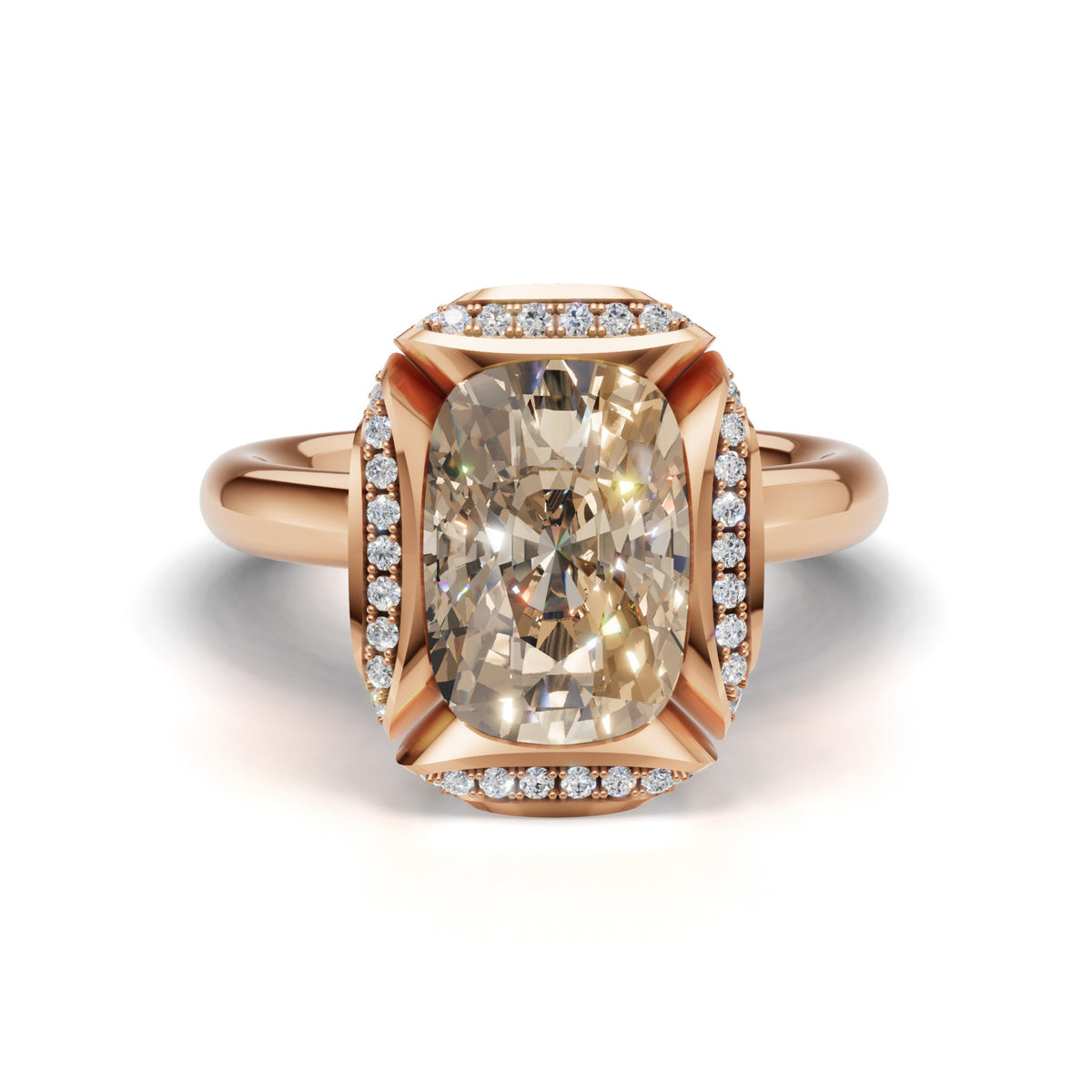 CALYX Ring mit 3.52 ct. Lab Grown Diamond
