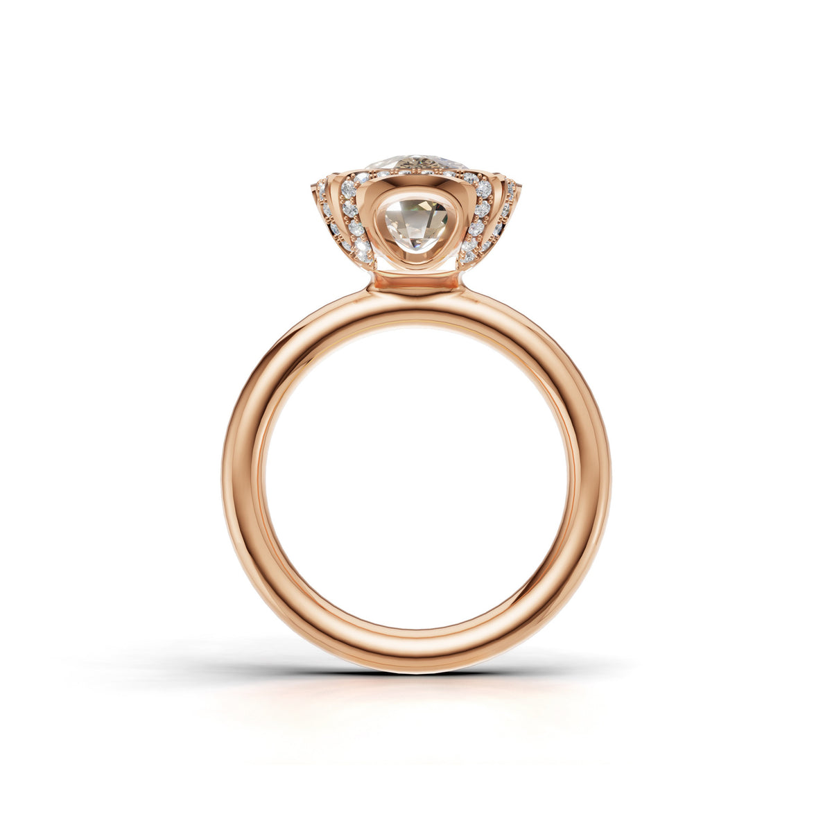 CALYX Ring mit 3.52 ct. Lab Grown Diamond