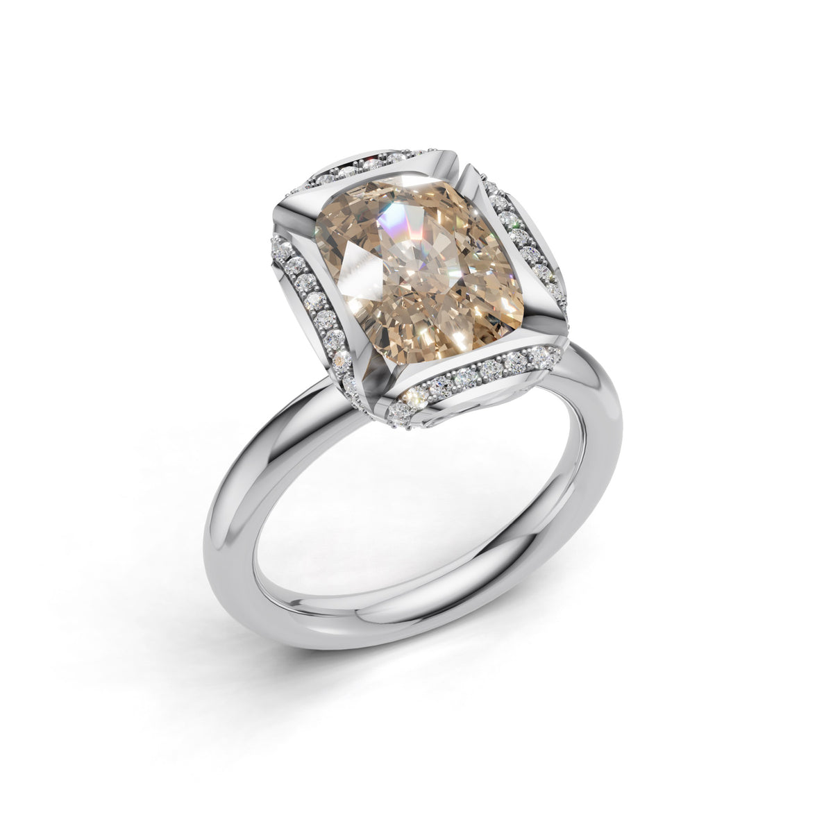 CALYX Ring mit 3.52 ct. Lab Grown Diamond
