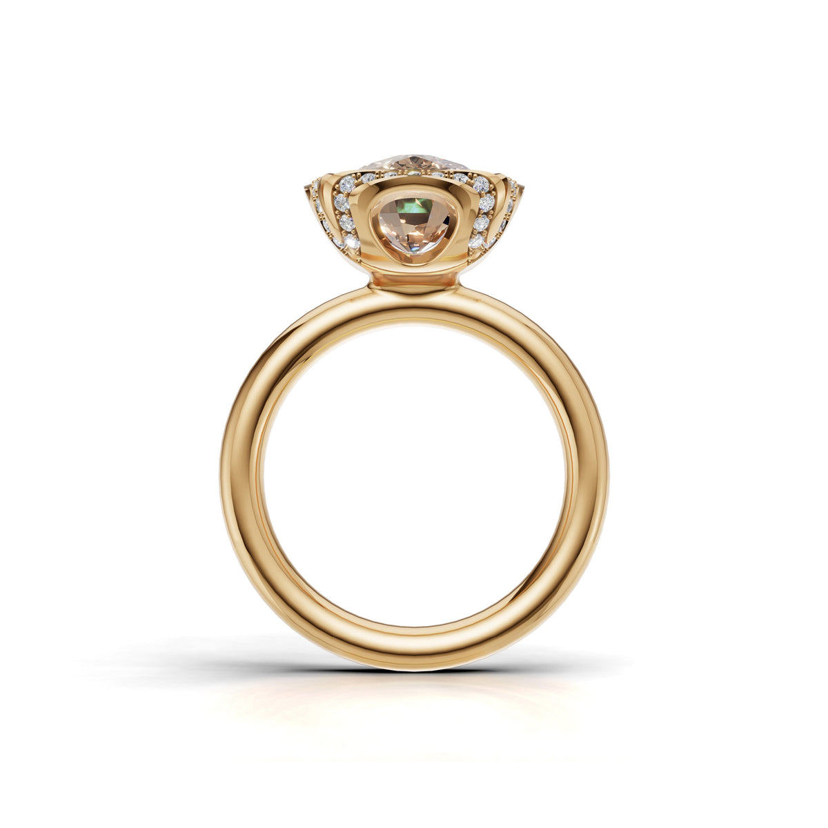 CALYX Ring mit 4.02 ct. Lab Grown Diamond