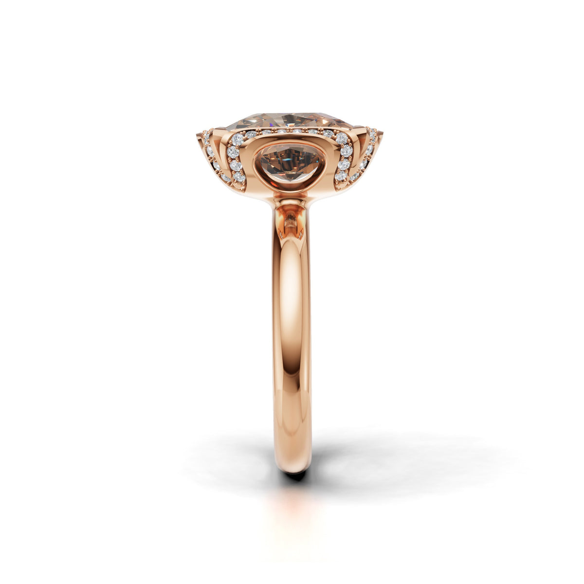 CALYX Ring mit 4.02 ct. Lab Grown Diamond