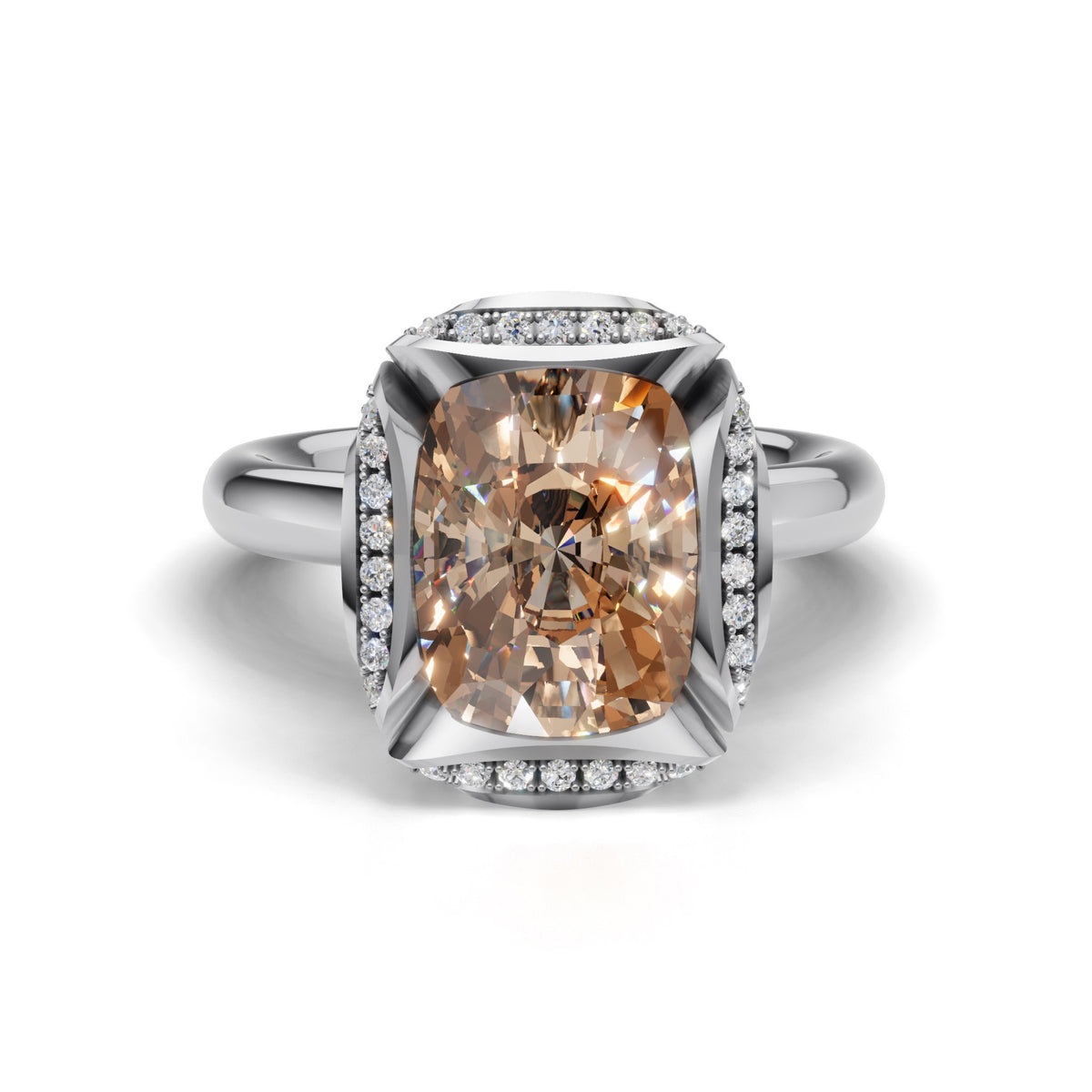 CALYX Ring mit 4.02 ct. Lab Grown Diamond