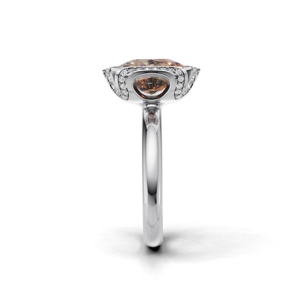 CALYX Ring mit 4.02 ct. Lab Grown Diamond