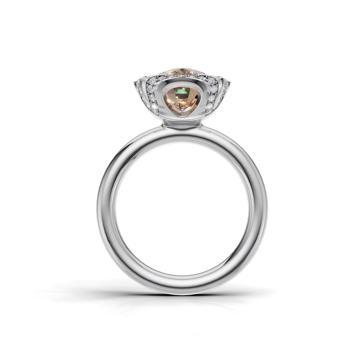 CALYX Ring mit 4.02 ct. Lab Grown Diamond