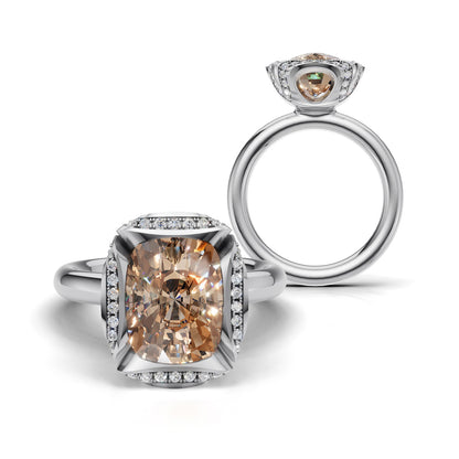 CALYX Ring mit 4.02 ct. Lab Grown Diamond