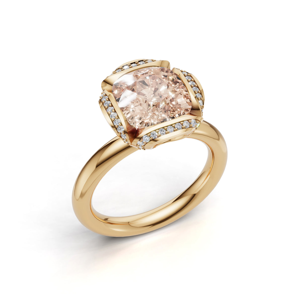 CALYX Ring mit 3.10 ct. Lab Grown Diamond