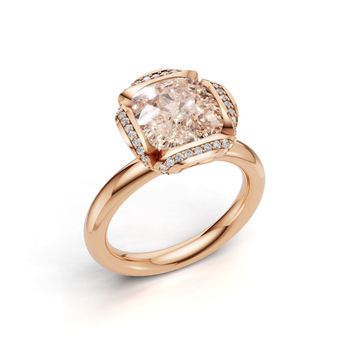 CALYX Ring mit 3.10 ct. Lab Grown Diamond