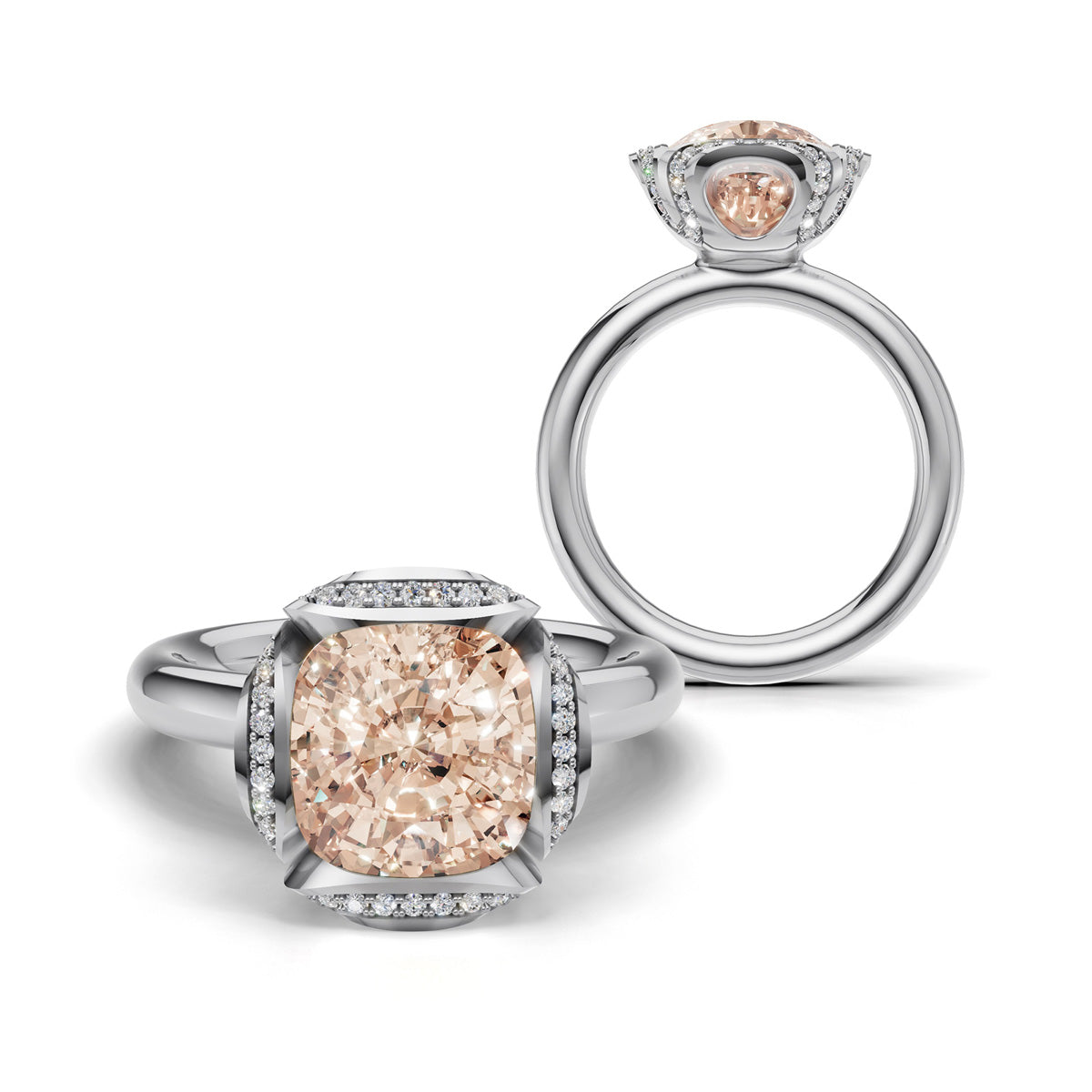 CALYX Ring mit 3.10 ct. Lab Grown Diamond